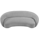 Manufacturer Color_Grey -- Hyde 89.5" Grey Boucle Fabric Upholstered Sofa IMAGE 6
