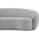  Manufacturer Color_Grey -- Hyde 89.5" Grey Boucle Fabric Upholstered Sofa IMAGE 8