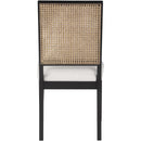  Color_Black/ Cream -- Meridian Butterfly Dining Chair IMAGE 3