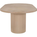 Color_Natural -- Belinda 90" / 106.5" / 123" Natural Oak Wood Dining Table IMAGE 8