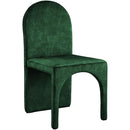  Color_Green -- Summer Green Velvet Upholstered Dining Side Chair IMAGE 1