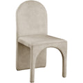  Color_Stone -- Summer Stone Velvet Upholstered Dining Side Chair IMAGE 1