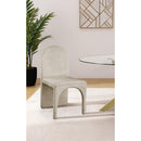  Color_Stone -- Summer Stone Velvet Upholstered Dining Side Chair IMAGE 2