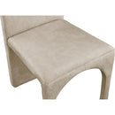  Color_Stone -- Summer Stone Velvet Upholstered Dining Side Chair IMAGE 5