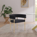  Color_Black/ Gold -- Meridian Brielle Dining Chair IMAGE 2