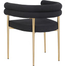  Color_Black/ Gold -- Meridian Brielle Dining Chair IMAGE 3