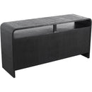  Meridian Cresthill Black Oak Wood Dresser IMAGE 4