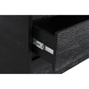  Meridian Cresthill Black Oak Wood Dresser IMAGE 7