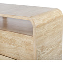  Meridian Cresthill Natural Oak Wood Dresser IMAGE 9