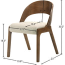 Color_Beige -- Meridian Woodson Dining Chair IMAGE 7