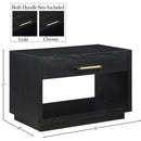  Color_Black -- Meridian Avery 1 Drawer Nightstand IMAGE 14