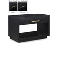  Color_Black -- Meridian Avery 1 Drawer Nightstand IMAGE 1