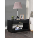  Color_Black -- Meridian Avery 1 Drawer Nightstand IMAGE 3