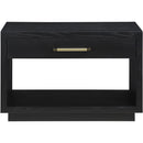  Color_Black -- Meridian Avery 1 Drawer Nightstand IMAGE 5