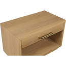  Color_Oak -- Avery Oak Solid Wood And Ash Veneer Nightstand IMAGE 11