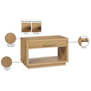  Color_Oak -- Avery Oak Solid Wood And Ash Veneer Nightstand IMAGE 15