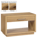  Color_Oak -- Avery Oak Solid Wood And Ash Veneer Nightstand IMAGE 2