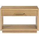  Color_Oak -- Avery Oak Solid Wood And Ash Veneer Nightstand IMAGE 5