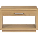  Color_Oak -- Avery Oak Solid Wood And Ash Veneer Nightstand IMAGE 6