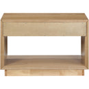  Color_Oak -- Avery Oak Solid Wood And Ash Veneer Nightstand IMAGE 9