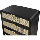  Color_Black -- Meridian Sage 5 Drawer Chest IMAGE 10