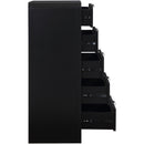  Color_Black -- Meridian Sage 5 Drawer Chest IMAGE 7