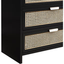  Color_Black -- Meridian Sage 6 Drawer Dresser IMAGE 11