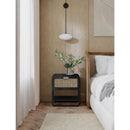  Color_Black -- Meridian Sage 1 Drawer Nightstand IMAGE 4