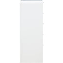  Color_White -- Sage White Solid Wood And Natural Cane Wood Chest IMAGE 8
