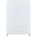  Color_White -- Sage White Solid Wood And Natural Cane Wood Chest IMAGE 9