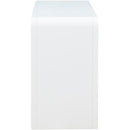  Color_White -- Sage White Solid Wood And Natural Cane Wood Dresser IMAGE 8