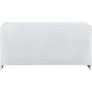  Color_White -- Sage White Solid Wood And Natural Cane Wood Dresser IMAGE 9