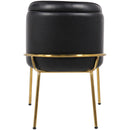  Color_Black/ Gold -- Meridian Jagger Dining Chair IMAGE 3