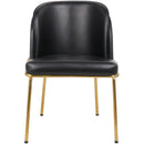  Color_Black/ Gold -- Meridian Jagger Dining Chair IMAGE 4