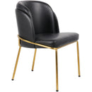  Color_Black/ Gold -- Meridian Jagger Dining Chair IMAGE 6
