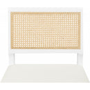  Color_Cream/ White -- Abby Cream Vegan Leather Upholstered Dining Side Chair IMAGE 10