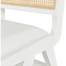 Color_Cream/ White -- Abby Cream Vegan Leather Upholstered Dining Side Chair IMAGE 9