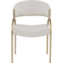  Color_Beige -- Meridian Privet Dining Chair IMAGE 4