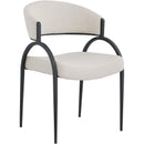  Color_Beige/ Black -- Meridian Privet Dining Chair IMAGE 1
