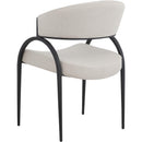  Color_Beige/ Black -- Meridian Privet Dining Chair IMAGE 3