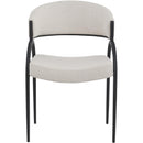  Color_Beige/ Black -- Meridian Privet Dining Chair IMAGE 4