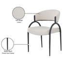  Color_Beige/ Black -- Meridian Privet Dining Chair IMAGE 7