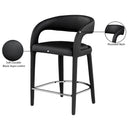  Color_Black -- Meridian Sylvester Counter Height Stool IMAGE 10
