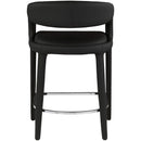 Color_Black -- Meridian Sylvester Counter Height Stool IMAGE 3