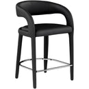  Color_Black -- Meridian Sylvester Counter Height Stool IMAGE 4