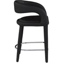  Color_Black -- Meridian Sylvester Counter Height Stool IMAGE 6