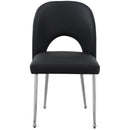  Color_Black/ Chrome -- Meridian Logan Dining Chair IMAGE 4