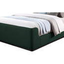  Color_Green  Size_King  -- Oliver Green Boucle Fabric Upholstered King Bed IMAGE 7
