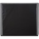  Color_Grey  Size_Full  -- Oliver Grey Boucle Fabric Upholstered Full Bed IMAGE 6