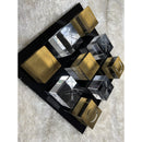  Luxe Loft Tic Tac Toe - Black/Gold/Clear IMAGE 2